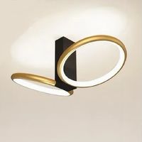 Copy Of Plafoniera Led 32 W Rettangolare Oro Design Moderno Lampadario A Soffitto 50224