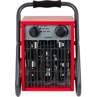 EUROM Elektroheizer 308,88 m³/h 1000/2000/3000 W 16 A EUROM