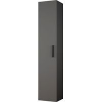 AX LIVING Schmaler Garderobenschrank Rosanno IVR – 40 cm Breite, Grau