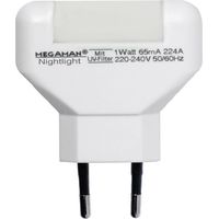 Megaman MM001 MM001 Luce notturna LED Rettangolare LED (monocolore) Bianco caldo Bianco