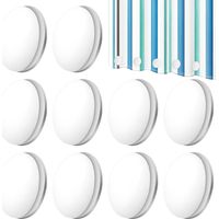 10 Pack Magnetic Shower Curtain Weights - Waterproof Curtain Clips for Curtains, Tablecloths, Flags