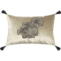 SPORTALM KITZBÜHEL funda de cojín PALMS - 1 unidad 60x40 cm, naturaleza