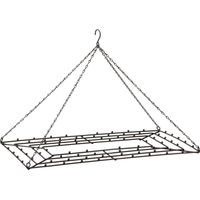 Deko Hänge Gestell schwarz - 52 x 37 cm - Metall Decken Hänger Weihnachten Ostern