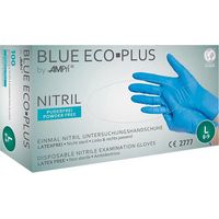 Guantes de uso único en nitrilo. Blue Eco Plus. No en polvo. Tamaño 2xl