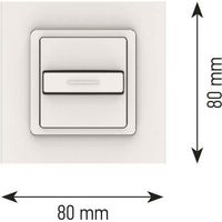 Interrupteur domotique Somfy smoove uno in 250 V 6 A