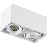 Arcchio Lámpara de techo 'Kubika' en Blanco Aluminio