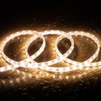 Ruban LED Dimmable 220V SMD 60 LED/m Blanc Neutre 5W/m 400lm/m Largeur 12mm Coupe 100cm IP65 Sur mesure 50 m