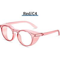 Verres , PC transparent anti-rayures, anti-buée-Cadre en poudre transparente