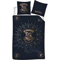 Harry Potter Bettwäsche-Set Decke & Kissenbezug 140x200 + 65x65 cm aus Poly-Baumwolle