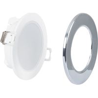 Kit Downlight LED extérieur 5W - IP65 - 6500K + Anneau