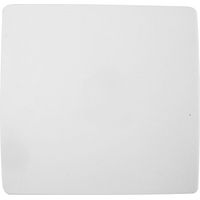 10 Abdeckplatten für Box 75x75 mit Schrauben/Klammern Diwone Weiß - Hbf