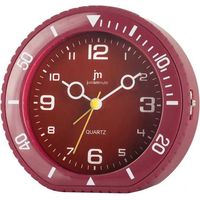 Dekorativer Wecker Jm JA-7095R rot kompakt haltbarer Kunststoff