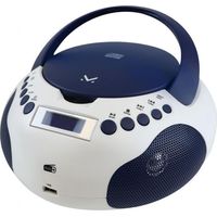 New Majestic AH 265 DAB WB Numérique DAB, DAB+, FM, PLL Bleu, Blanc Lecture de MP3