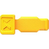KNIPEX 00 61 10 CY ColorCode Clips gelb (10 Stück) 21 mm