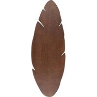 Envostar Lámpara de pared 'Lehti' en Marrón Madera
