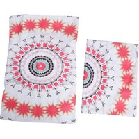 Housse de couette et taies imprimées en polyester, ensemble literie pour chambre 135x200 cm