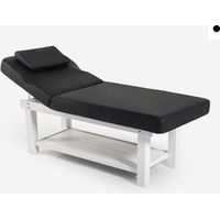 Table de massage professionnelle détente 2 zones SPA Larex - Noir