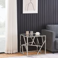 Yelden Lamp Table SILVER