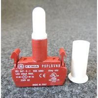 Bloc Led intégré 230V AC/DC blanc pour voyant Ø 22mm GE POWER 197013