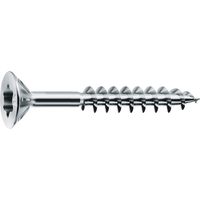 Vis bois panelvit tête fraisée tx - Vendu par 200 - Diametre : 6 - Long : 80 - Filetage : Partiel - MUSTAD