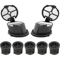 (7 pièces) filtres de rechange compatibles avec aspirateur sans fil H14PRO/H20 Ultra/H30 Ultra, kit d'accessoires de filtres, vertical filtre pour aspirateur, filtre à cartouche