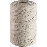 Corderies Tournonaises – Cordeau en coton 500 g – Longueur 150 m – Résistance à la rupture 30 kg – Pour traçage de lignes droites et fixation légère