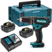 MAKITA 18V 4.0Ah Bohrhammer - 2 Batterien, Ladegerät, Koffer - DHP482RMJ