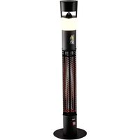EWT PATIOM Riscaldatore Radiante Esterno Nero 1500W