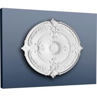 Ceiling Rose Rosette Orac Decor R73 LUXXUS Medallion Centre classic decor white 70 cm = 27 inch diameter