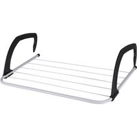 Mini-séchoir pour vêtements sur radiateur, capacité de 3 mètres.