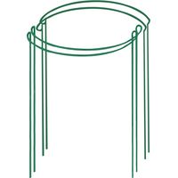 Confezione da 4 tutori di supporto per piante da giardino, supporto semicircolare per piante da giardino per pomodori, peonie, ortensie, viti, piante rampicanti, fiori, interni ed esterni (20 x 35 cm)