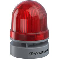 Werma Signaltechnik Segnalatore luminoso Mini TwinLIGHT Combi 24VAC/DC RD 460.110.75 Rosso 24 V/DC 95 dB