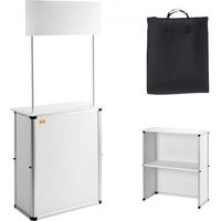 Comptoir de Stand Foire Salon 78 - 5 × 38 × 181 5 cm Table de