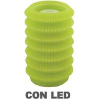Candela led lanterne vert fontana cmø13,5h20