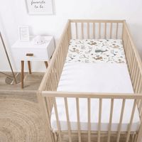 Pack Matelas Bébé 60x120 cm + Plan Incliné Coton Octopus - Confort Souple et Position Idéale