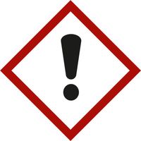 Gefahrstoffsymbol Ausrufezeichen, Typ: 03015