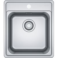Franke Bell BCX 610-42. Tipo di lavello: Lavello sottopiano, Forma del lavandino: Quadrato, Materiale del lavandino: Acciaio inox. Larghezza: 415 mm, Lunghezza: 480 mm, Larghezza del... - 101.0693.290