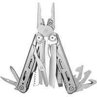 Multi-tool with premium replaceable wire cutters, spring-action scissors, nylon sheath, and stainless steel
