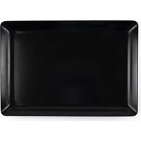 Excelsa Happy Hour Vassoio Rettangolare, cm. 45 x 31 x 3, Melamina, Nero