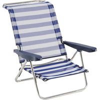 Strandstuhl 604-alf verstellbar Aluminium Fibreline Alco