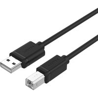 UNITEK Y-C421GBK USB-Kabel 5 m USB 2.0 USB A USB B Schwarz