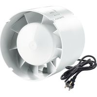 Airope – Extracteur d'air silencieux 150 mm INLINE150 – Débit 305 m³/h – Moteur durable pour espaces confinés – Installation facile - AIROPE-INLINE-150