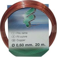 Pelote de fil de cuivre cuit 0,6 mm A cheveau de bobine mA tallique