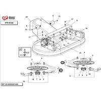 Kit disco derecho TGTech 96 premontado + disco izquierdo TGTech 96 premontado