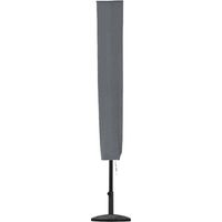 Housse de parasol grise, housse de parasol, housses de parasol pour parasol, résistant aux intempéries, anti-UV, coupe-vent et anti-neige 265cm pratique