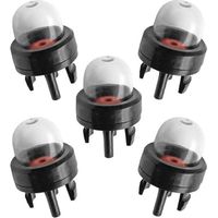 5 bombas de cebado de carburador, bombas de combustible tipo bulbo, compatibles con Stihl Ms211 Ms211c Ms192t Ms192tc Ms210