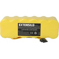 EXTENSILO 1x batteria sostituisce LP43SC2000P per aspirapolvere (3500mAh, 14,4V, NiMH)