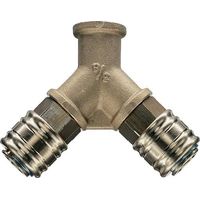 EWO Verteiler Gewinde y-Verteiler G 3/8 ″/15,39 mm - 128004