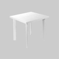 Tavolo componibile rettangolare 'fiocco' cm 80x75x72h - col. bianco PRO GARDEN