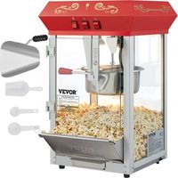 Machine à Pop Corn 850 W Appareil à Pop-corn de Comptoir